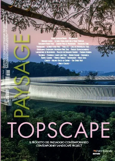 Copertina della rivista Topscape Paysage n. 54, 2023