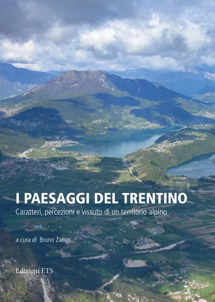 Copertina del libro I paesaggi del Trentino, 2019