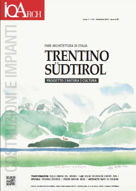 Copertina della rivista IoArch n. 51, 2013